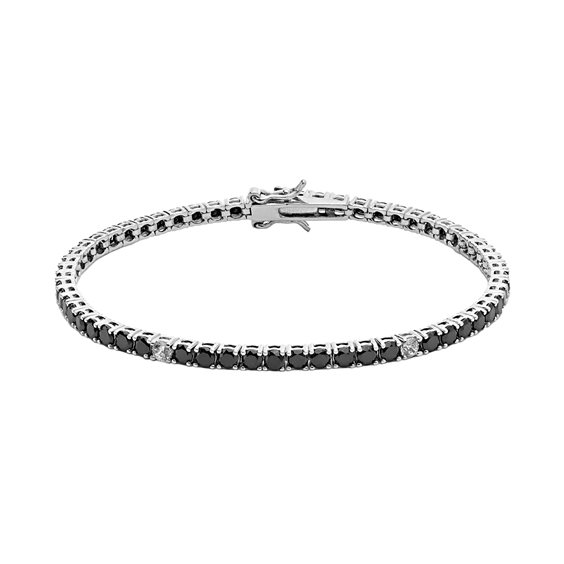 Bracciale Comete Uomo Tennis in Argento Zircone UBR990M18 - UBR990M18